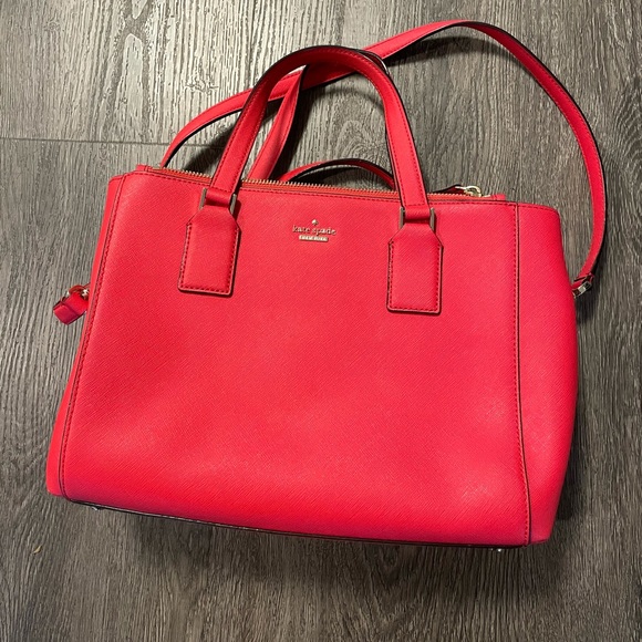 Beautiful red Kate Spade bag